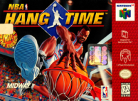 NBA Hang Time PAL Nintendo 64 PAL box art